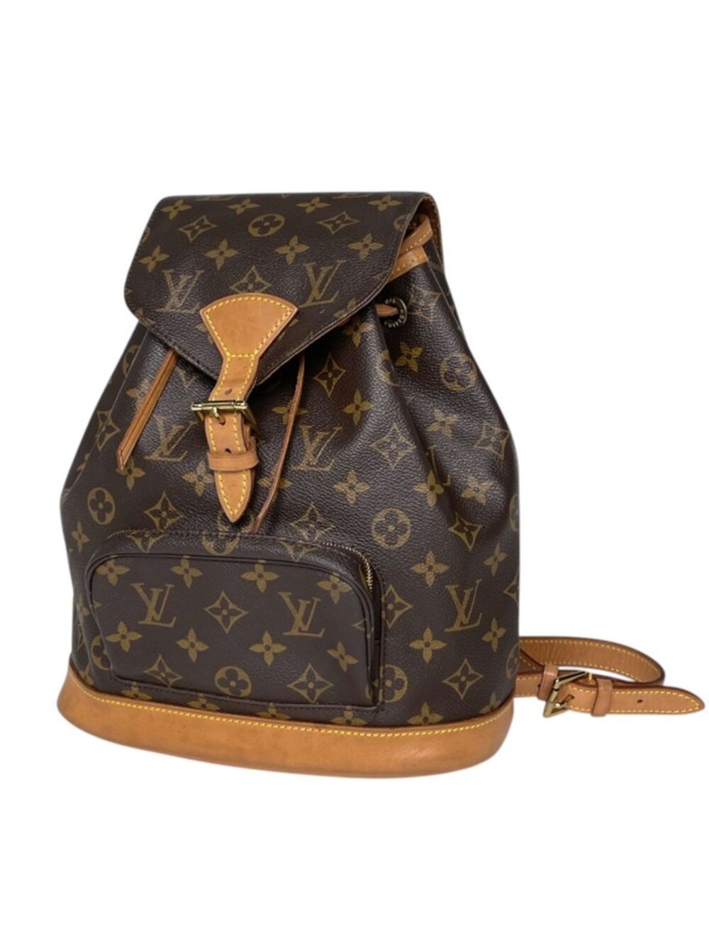 Louis Vuitton Montsouris MM Backpack Monogram Brown